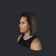 model-2.png Michelle Obama-bust/head/face ready for 3d printing