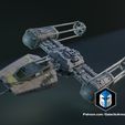 1-48-Scale-Y-Wing.jpg 1:48 Scale and Tea Light Y-Wing - 3D Print Files