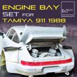 a1.jpg Engine Bay set to Tamiya 1988 Porsche Turbo 1-24th