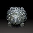 PorcupinePlanter01.jpg puercoespín plantador-erizo