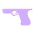 half gun 3.stl Devil May Cry Netflix - Lady handgun 3D model