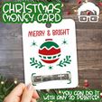 NTLMNC002.jpg 🎄🎅 Christmas Money Card holder (money card, Christmas gift, Money gift, Christmas Cash gift, Teen gift, Christmas gadget) - by AM-MEDIA