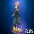 Diorama-2.jpg Black Son Goku Super Saiyan Rose Dragon Ball 3D Printable