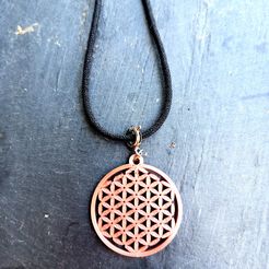 IMG_20200429_143438.jpg STL-Datei Flower of life pendant kostenlos・3D-druckbares Modell zum herunterladen