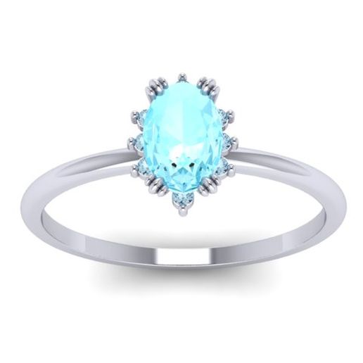 Ring Aquamarine 3D model