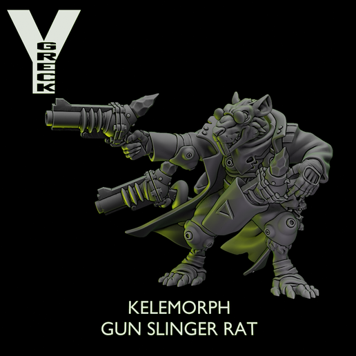 🐀 CHEESESTEALER CULT AGENT - LOCUS & KELEMORPH・ 3D File for 3D printing ...