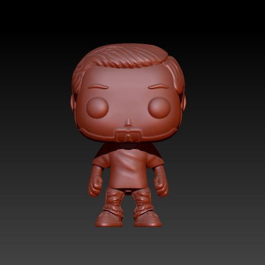FUNKO POP BOY 3D model