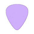 Pick1_Logo_raised.stl Guitar Pick Holder - Pendant