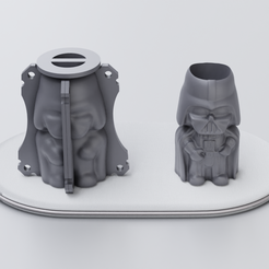 darth_vader02_r.png Fichier 3D Moule pour pot de fleurs Dark Vador・Modèle pour imprimante 3D à télécharger