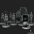 SlavesSet.png 3D file Alien Slaves, objective markers / tokens・3D printable model to download, edgeminiatures