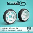 2.jpg MODENA wheels & tires set for 1:43 drift chassis