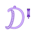 D.stl INITIAL "D" DIAMOND PENDANT