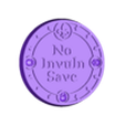 No Invulnerable Save.stl Space Nun Tokens