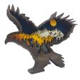 Eagle-5-layers-1.jpg Christmas Eagle Ornament Kit - Instant Download - 5 Layers Laser Cut Files