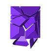Voronoi_Fracture_Pyramid_Puzzle_complete_build_plate.stl Voronoi Fracture Print-in-Place Pyramid Puzzle