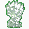 sadsad.png STL file CHROME - COOKIE CUTTER - DR STONE ANIME / DOCTOR STONE・3D printing model to download