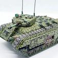 Chimara-turret-painted-and-mounted.jpg Warrior Patten Imperial APC Turret