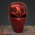 Red_Hood_Helmet_06.jpg Red Hood Rebirth Helmet -  Red Hood Mask Jason Todd Superhero STL File