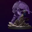 ZBrush Movie_039.jpg sasuke avec susanoo et aoda statue en impression 3d - naruto shippuden