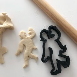 nept.jpeg Archivo STL Cortador de galletas Bailarín・Diseño imprimible en 3D para descargar