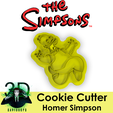 pf ~~ Cookie Cutter Homer Simpson HOMER SIMPSON COOKIE CUTTER / JUJUTSU KAISEN