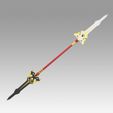 1.jpg Elsword Ara Haan Spear Cosplay Weapon Prop