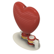 Image00d.png Fichier STL gratuit Un cœur de Saint-Valentin imprimé en 3D pour ma Saint-Valentin !・Idée pour impression 3D à télécharger