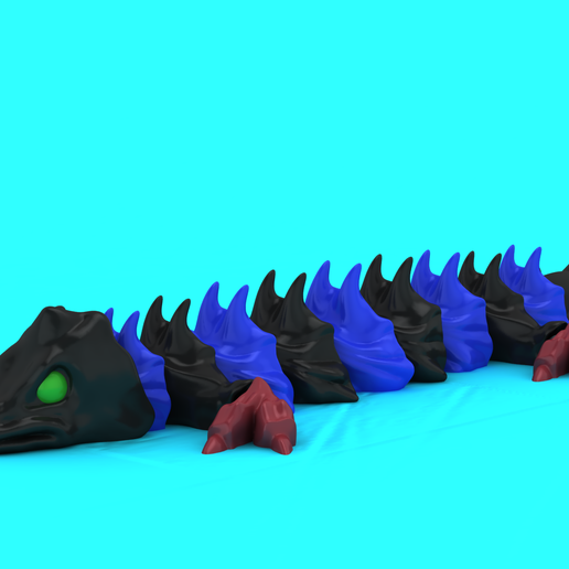 Spiky Fantasy Dragon