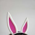 20240323_104921.jpg Easter Bunny Ears Bundle - NO AMS - For Headphones and Headbands
