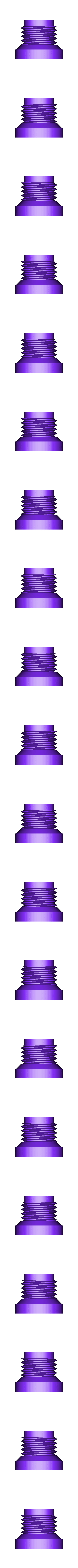 Barrel Flange.stl Filettatura del rubinetto dell'acqua