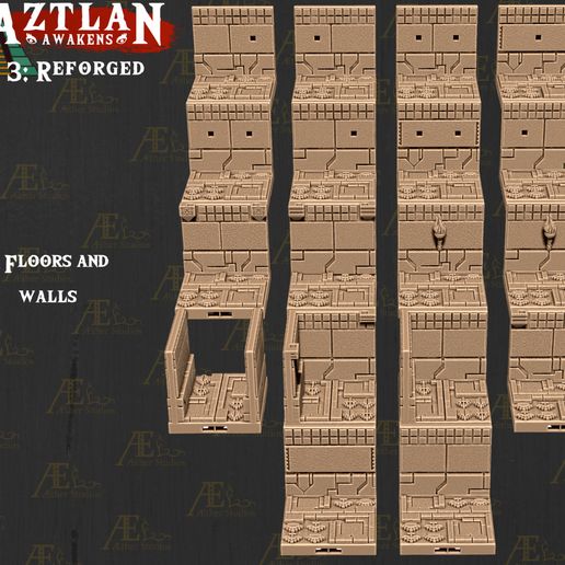 resize-2.jpg -Datei Aztlan 3: Umgeschmiedet herunterladen • Design für den 3D-Druck, AetherStudios