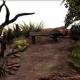 5.jpg GROUND SEAT GRASS TREE TREE SCENE ISLAND 3D MODEL