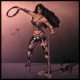 Bloodwars Beastmaster Female - render_C.jpg Bloodwars - Beastmaster figurine