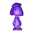 charliebrownbrother.stl Peppermint Patty design