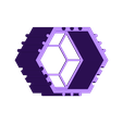 HIVE_Module_V3.stl Archivo STL El HIVE - Cajones apilables hexagonales・Diseño imprimible en 3D para descargar