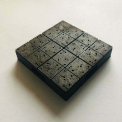 2x2_painted.jpg Fichier STL gratuit SÉRIE PIERRE DE TAILLE - SOL・Design imprimable en 3D à télécharger