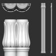 12-ZBrush-Document.jpg 90 classical columns decoration collection -90 pieces 3D Model