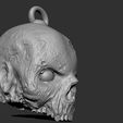 01.jpg ZOMBIE ohne Kiefer KEYCHAIN