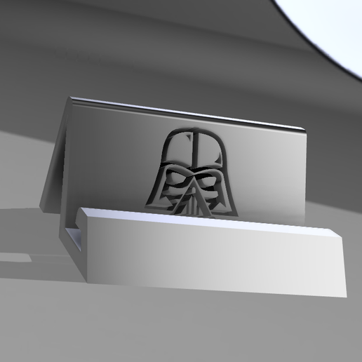 Darth Vader Cell Phone Holder 3D model
