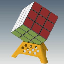 8.jpg Soporte para cubo Rubik Cubo mágico