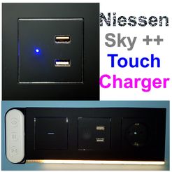 niessen-touch.jpg Файл STL Зарядное устройство Sky touch・Шаблон для 3D-печати для загрузки