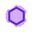 Interlocking hexagons - 90width-60height.stl Cubes hexagonaux à emboîtement