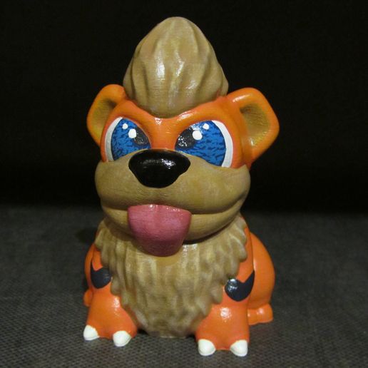 " Growlithe (stampa facile senza supporto)