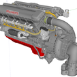 1e210460-4254-454f-aad6-7681e377bec4.png Rolls Royce Merlin V12 Engine Model