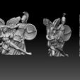 Reconstruction-of-Pergamon-athena-5.jpg Athena vs Giant – Pergamon Altar Reconstruction |3D STL Model