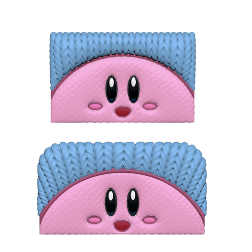 Knitted Kirby switch 1/2 dock cover
