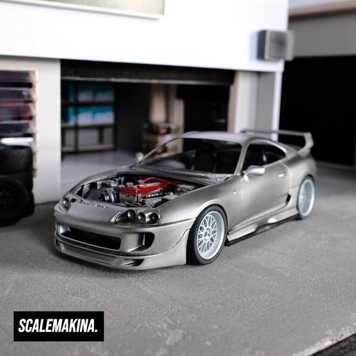 🚗 TRD Kit - Toyota Supra MK4 1/24・ STL File for 3D