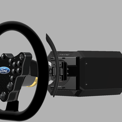 Fanatec_PodiumWB-DD1-DD2 v6.png Download STL file PUSH PULL RALLY LEVER for FANATEC DD AND MIGE OSW • Template to 3D print, Simracing_design