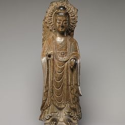 DP170196_display_large.jpg Free STL file Buddha (Fragment of a Stele)・Object to download and to 3D print