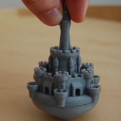 DSC_0392.JPG Fichier STL Round castle spinner top・Design à télécharger et à imprimer en 3D
